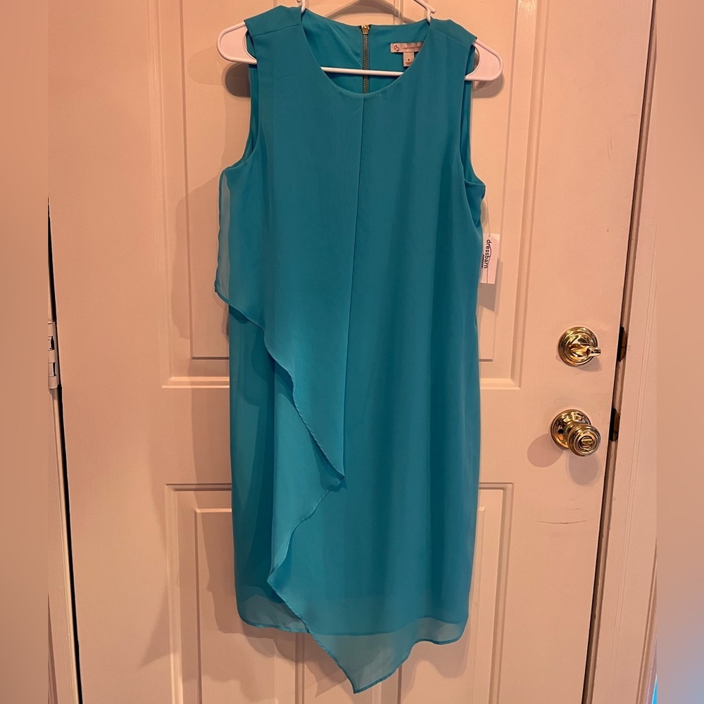 NWT, Blue‎ Flowy Dress, 4